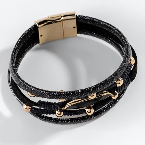 IVORY ZENA ROPE WRAP BRACELET francesca’s new - Picture 2 of 5